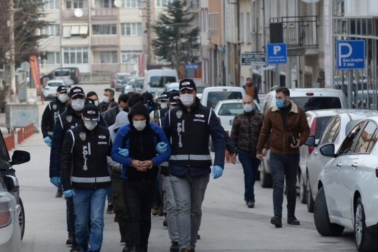 Tefecilik operasyonunda 18 kişi yakalandı
