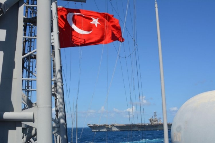 MSB: Doğu Akdeniz'de ABD ile ge&ccedil;iş eğitimleri ger&ccedil;ekleştiriliyor