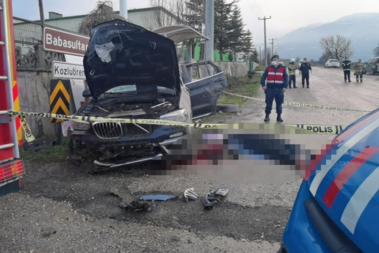 Bursa'da kazada &ouml;len iş insanının cenazesi, vasiyeti &uuml;zerine memleketine g&ouml;nderildi