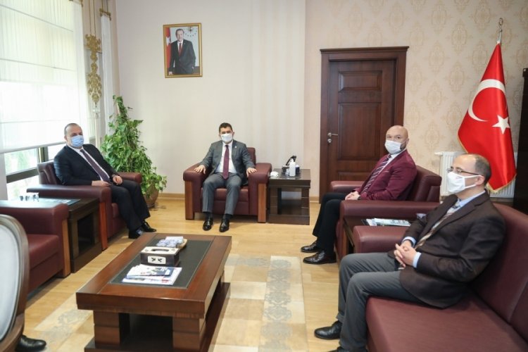 Bursa Valisi Canbolat'tan BT&Uuml;'ye &ouml;ğrenci yurtları konusunda tam destek