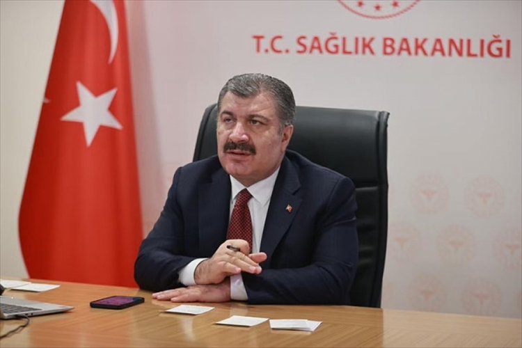 Bakan Koca, Kovid-19 vaka sayılarının artış g&ouml;sterdiği 5 ilin sağlık m&uuml;d&uuml;rleriyle g&ouml;r&uuml;şt&uuml;