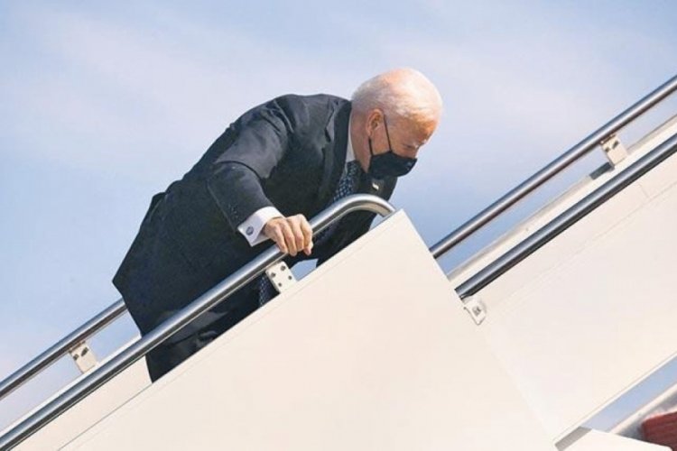 Beyaz Saray'dan d&uuml;şme a&ccedil;ıklaması: Şiddetli r&uuml;zg&acirc;r