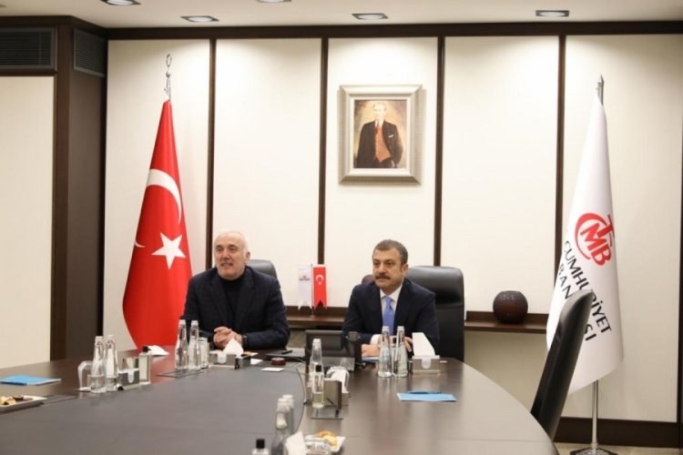 Merkez Bankası Başkanı Şahap Kavcıoğlu bankacılarla bir araya geldi!
