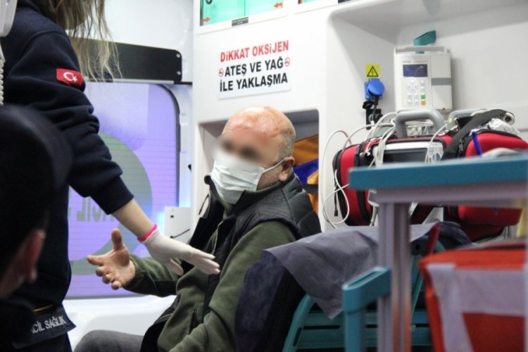 Alkoll&uuml; direksiyona ge&ccedil;ince kaza yaptı
