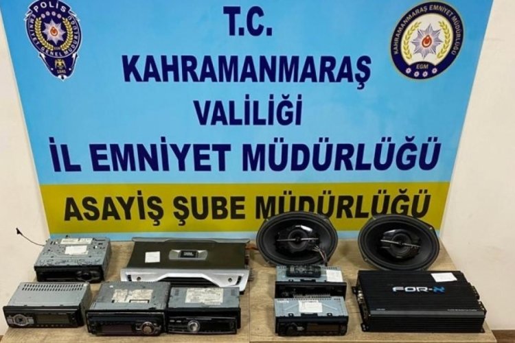 Kahramanmaraş'ta oto hırsızlıklarına 3 yakalama