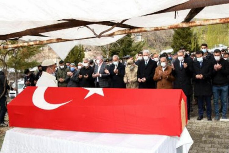 Kıbrıs Gazisi son yolculuğuna uğurlandı