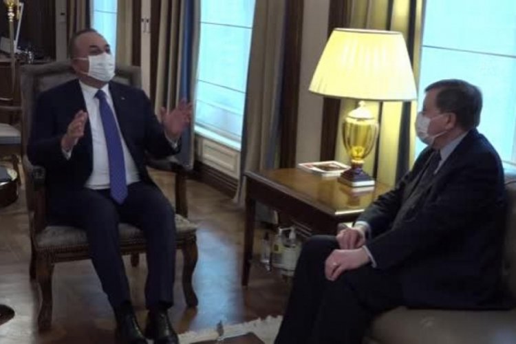 Dışişleri Bakanı &Ccedil;avuşoğlu ABD'nin Ankara B&uuml;y&uuml;kel&ccedil;isi'ni kabul etti