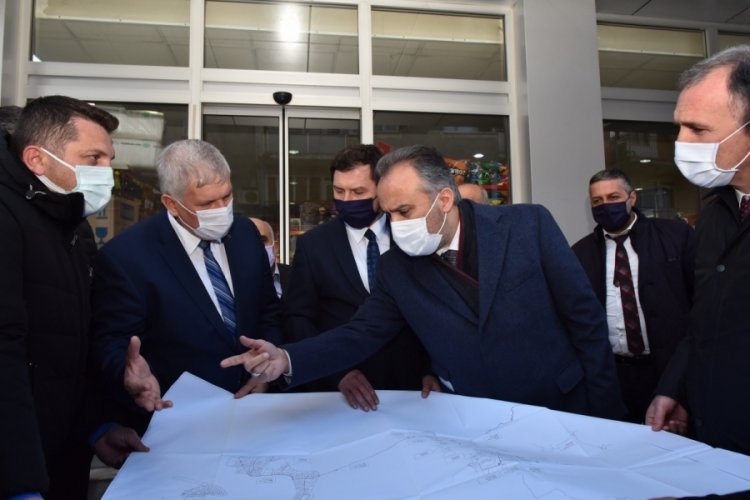 Bursa B&uuml;y&uuml;kşehir'den altyapıya k&ouml;kl&uuml; &ccedil;&ouml;z&uuml;m