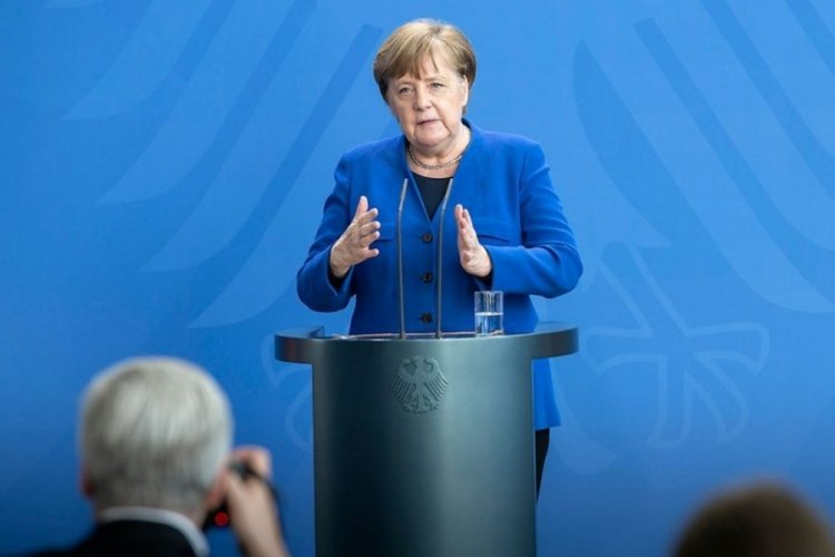 Almanya Başbakanı Merkel'den 'tedarik yasağı' &ouml;nerisine destek