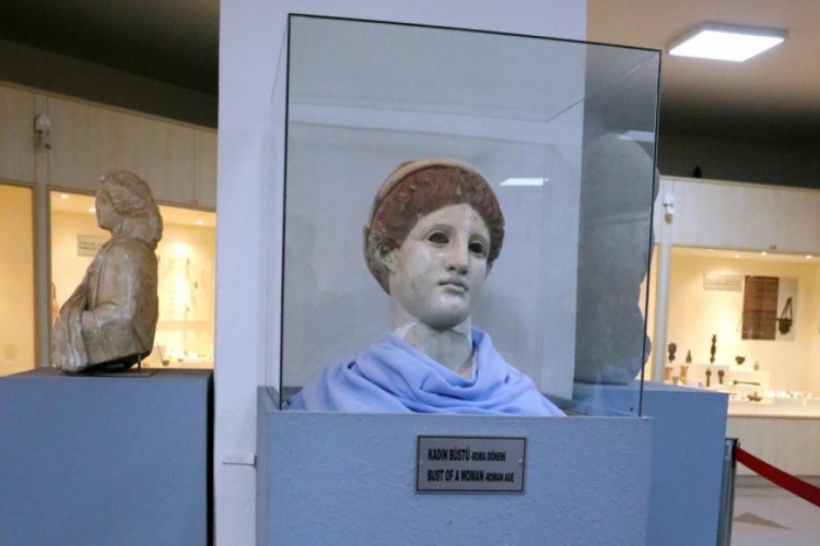 50 yıldır m&uuml;zede sergilenen heykel 'Artemis'e ait &ccedil;ıktı