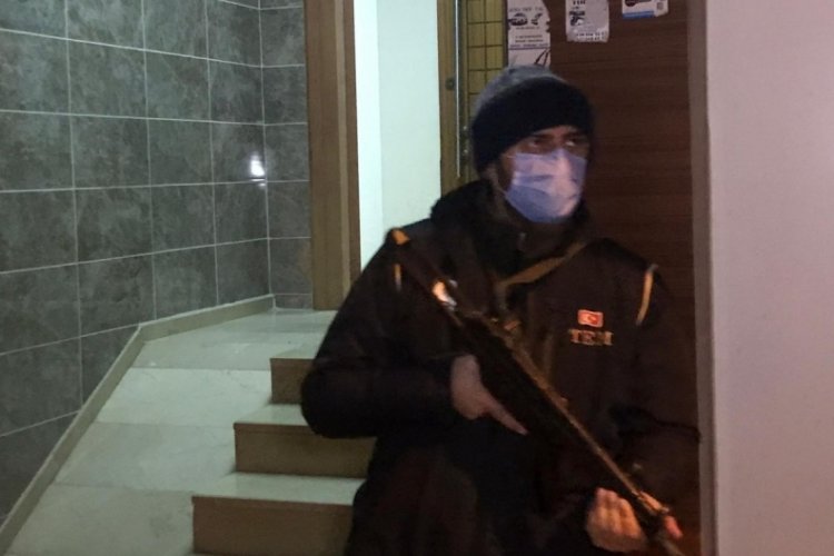 15 adrese DAEŞ'e y&ouml;nelik eş zamanlı operasyon
