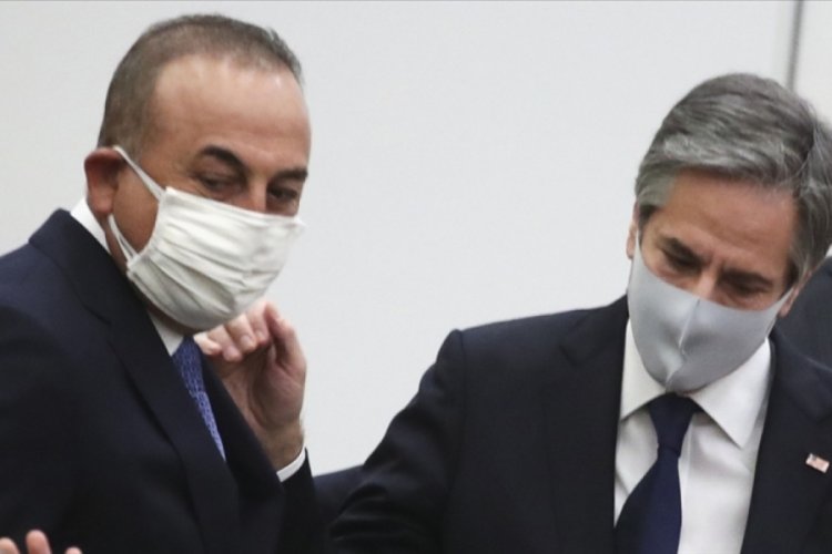 Dışişleri Bakanı &Ccedil;avuşoğlu, ABD Dışişleri Bakanı Blinken ile bir araya geldi