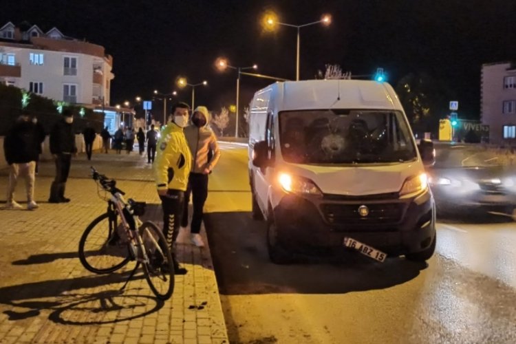 Bursa'da kamyonetin &ccedil;arptığı bisikletli gen&ccedil;, 8 g&uuml;n sonra hayatını kaybetti