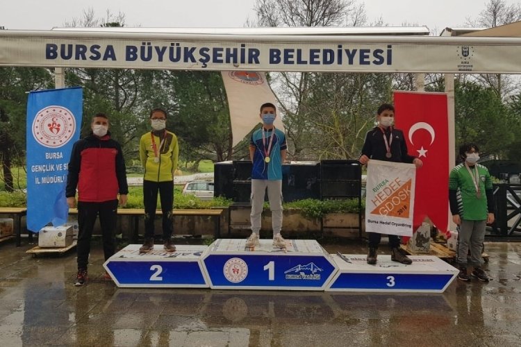 Bursa Dostum Oryantiring Takımı 16 madalyayla d&ouml;nd&uuml;