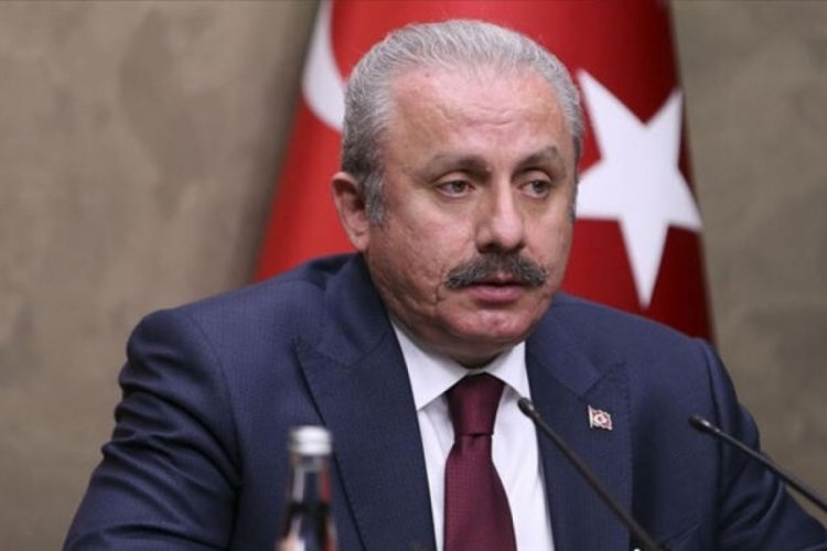 TBMM Başkanı Şentop, AK Parti Genel Başkanlığına se&ccedil;ilen Erdoğan'ı tebrik etti