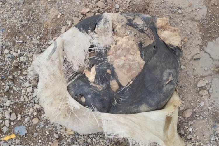 Tel Abyad'da 60 kilo patlayıcı ele ge&ccedil;irildi
