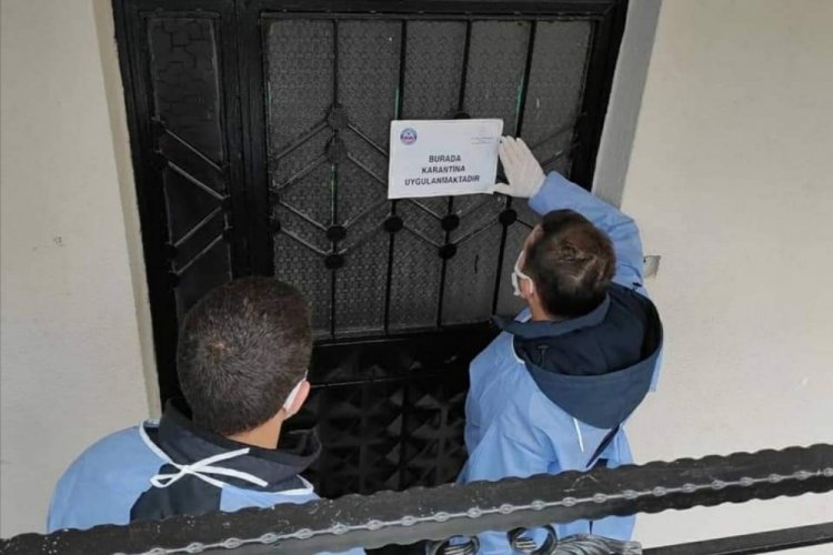 237 kişinin yaşadığı 11 bina karantinada