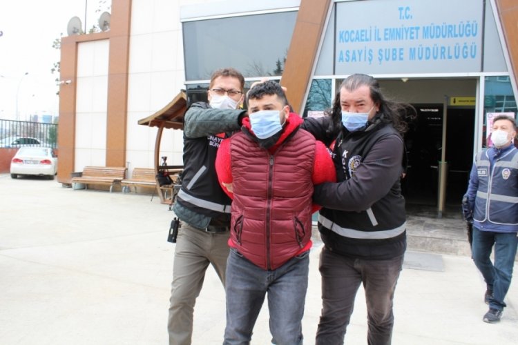 İzmit'te işitme engelli genci darp eden kişi adliyeye sevk edildi