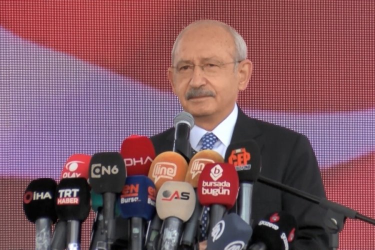 CHP Genel Başkanı Kılıçdaroğlu Bursa'da: 'Siyaset köşeyi dönme aracı olmayacak'
