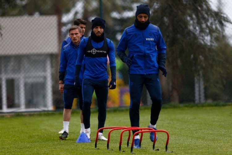 Trabzonspor, Sivasspor ma&ccedil;ı hazırlıklarını s&uuml;rd&uuml;rd&uuml;