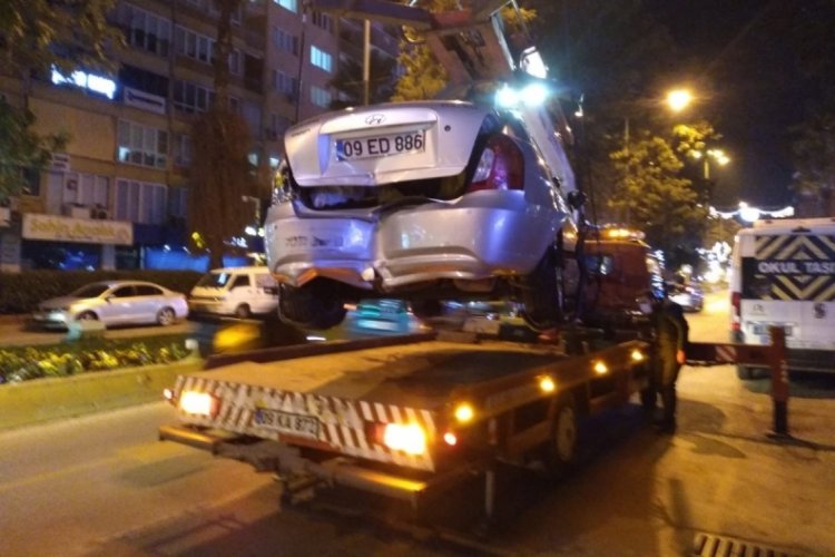 Aydın'da zincirleme trafik kazası: 1 yaralı