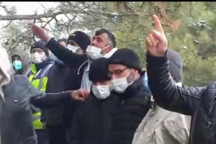 Alacaklarını alamayan iş&ccedil;iler, &ouml;len patrona helallik vermedi