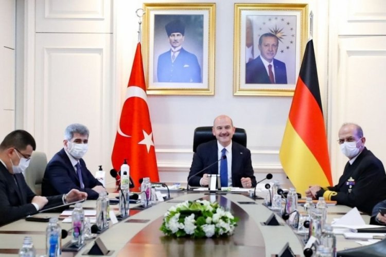 Bakan Soylu, Alman mevkidaşı ile g&ouml;r&uuml;şt&uuml;