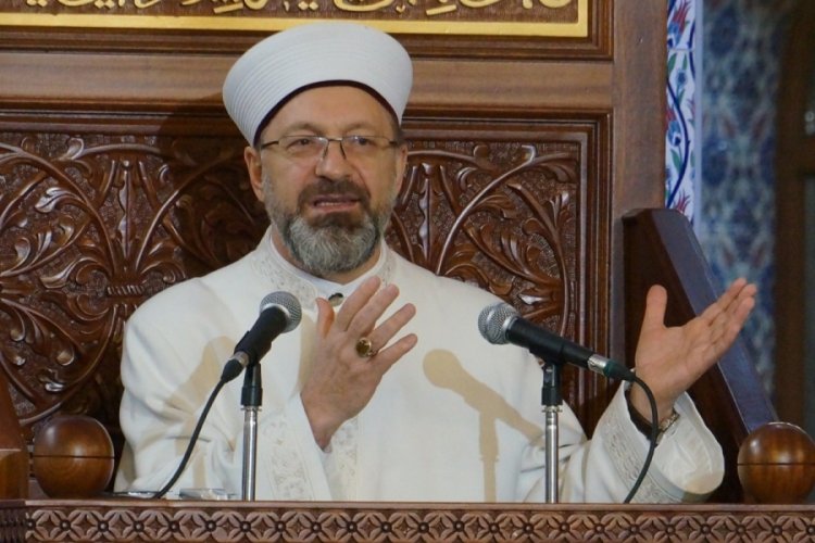 Diyanet İşleri Başkanı Erbaş, Batman'da Berat Kandili programına katıldı