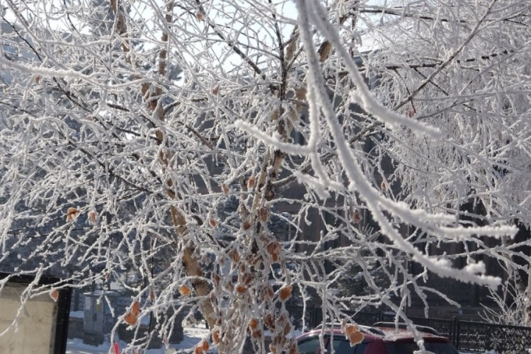G&ouml;le, Sibirya gibi: Termometre eksi 22 dereceyi g&ouml;sterdi