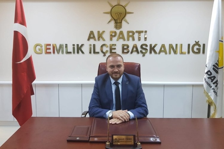 AK Parti Bursa Gemlik İlçe Başkanı Yiğit: "Gemlik Belediye Başkanı çok haklı, hizmetin adresi AK Partidir"