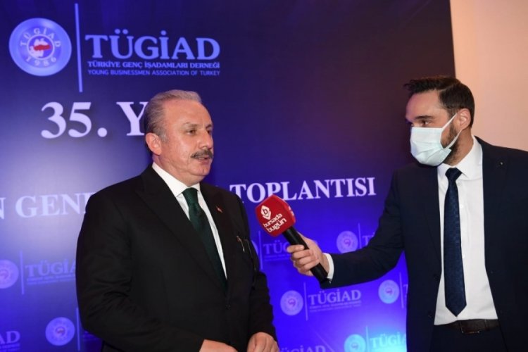 T&Uuml;GİAD'a ilk kadın Başkan Bursa'dan! Genel Kurul'a TBMM Başkanı Mustafa Şentop da katıldı
