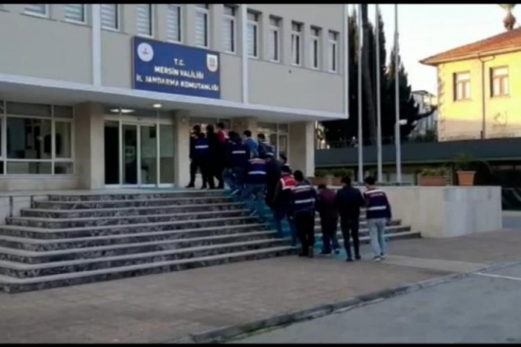 Mersin'de PKK/KCK operasyonuna 7 tutuklama