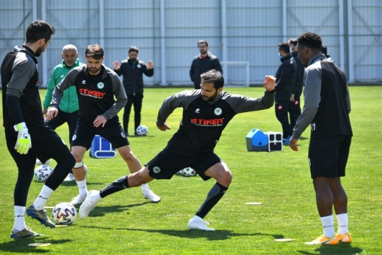 Konyaspor'da BB Erzurumspor ma&ccedil;ı hazırlıkları