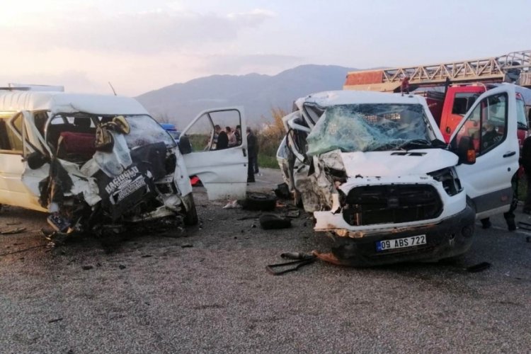 Aydın'da trafik kazası: 2'si ağır 4 yaralı