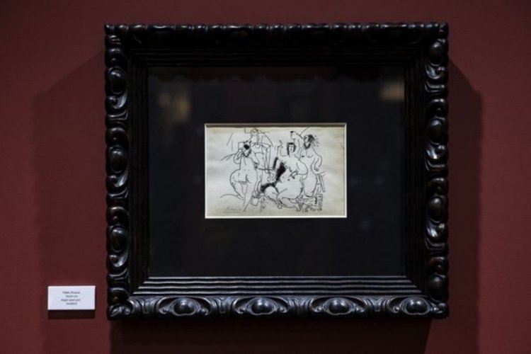 Picasso'nun eseri 34 bin euro'dan satışa sunuldu