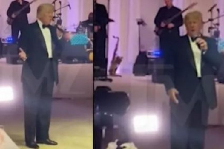 Donald Trump d&uuml;ğ&uuml;nde ortaya &ccedil;ıktı: Beni &ouml;zlemediniz mi?