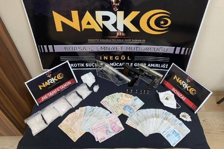 Bursa İnegöl'de uyuşturucu operasyonu: 3 kişi tutuklandı