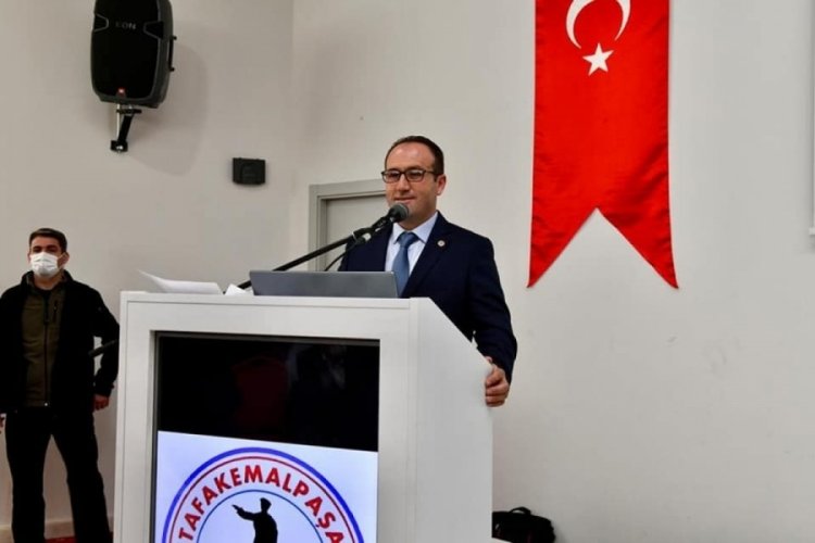 Bursa Mustafakemalpaşalılar Eğitim-Kültür ve Yardımlaşma Derneği'nde bayrak değişimi