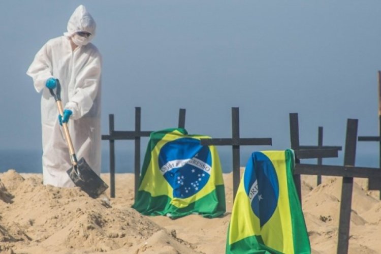 Brezilya'da koronavirüs salgınında 3 bin 869 kişi yaşamını yitirdi