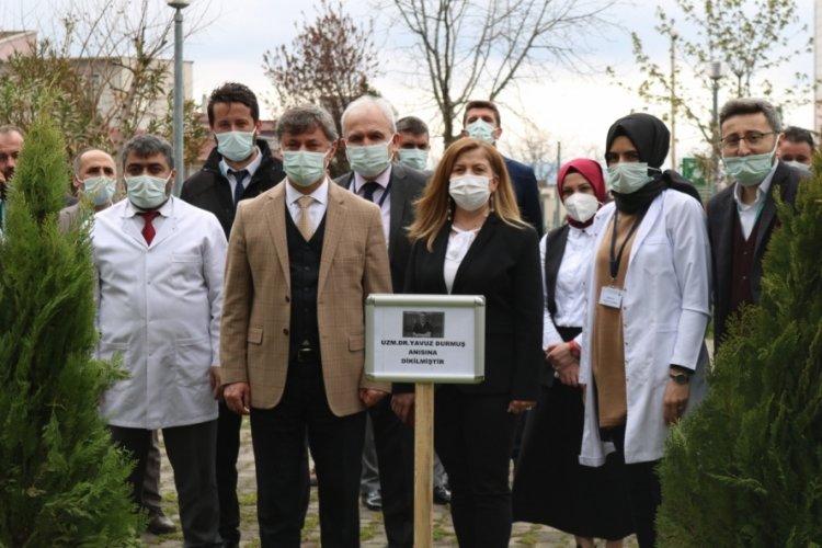 Bursa'da Dr. Yavuz Durmuş unutulmadı