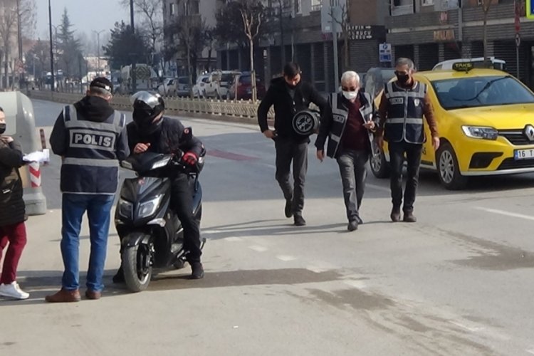 Bursa'da 8. kez kısıtlamaları ihlal etmekten ceza yedi