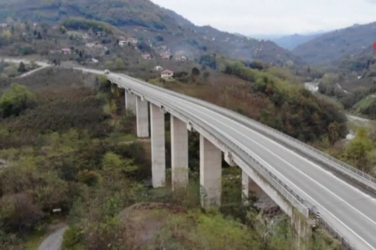 Karadeniz-Akdeniz yolu projenin %98'i tamamlandı