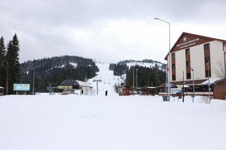 Ilgaz'da kayak sezonu sona erdi