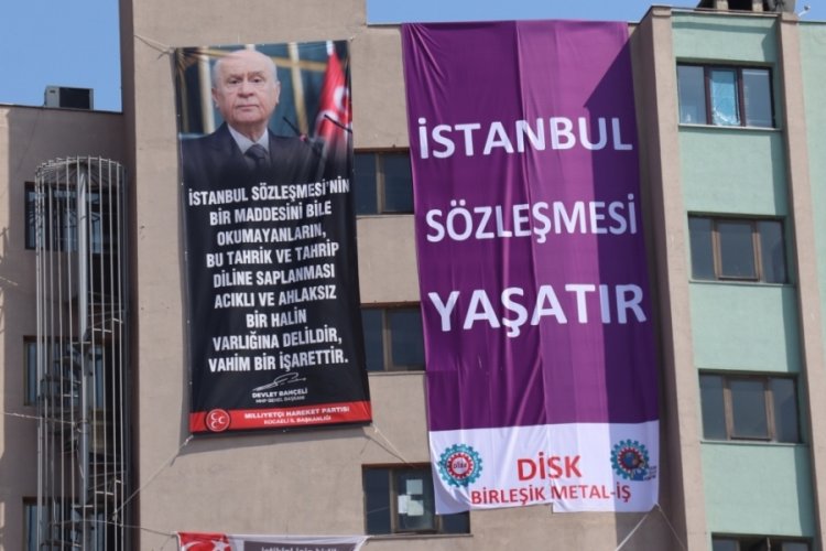 MHP binası ve sendika arasında İstanbul S&ouml;zleşmesi gerilimi