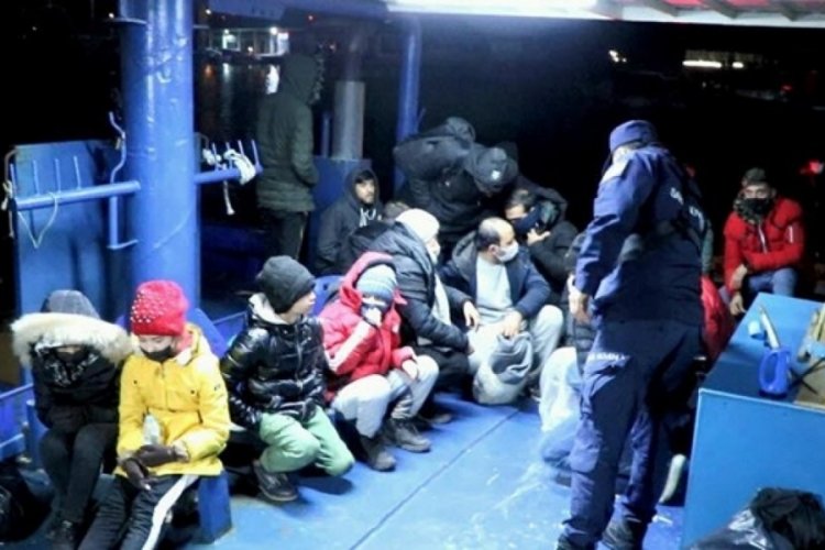 İzmir'de 109 ka&ccedil;ak g&ouml;&ccedil;men yakalandı