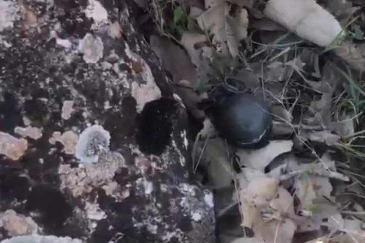 Mardin'de ter&ouml;ristlere ait el bombası ele ge&ccedil;irildi