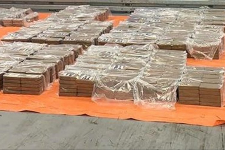 Belçika'nın Anvers limanında 27 ton kokain ele geçirildi