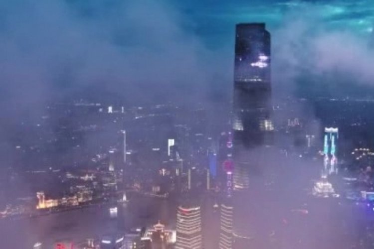 Çin'de yapılan drone şovu Guinness Rekorlar Kitabı'na girdi