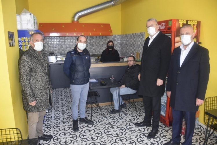 Bursa Karacabey Belediye Başkanı Özkan'dan esnaf ziyareti