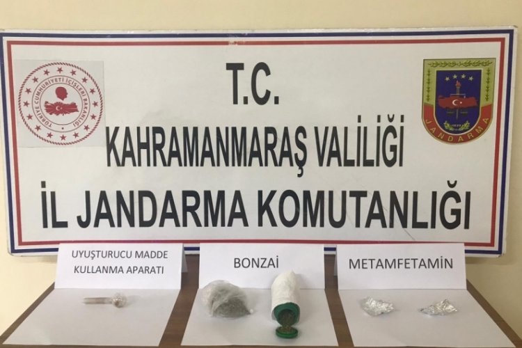 Kahramanmaraş'ta uyuşturucuya 2 gözaltı